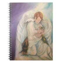 Angel of pets, dog parrot cockatoo cat journal