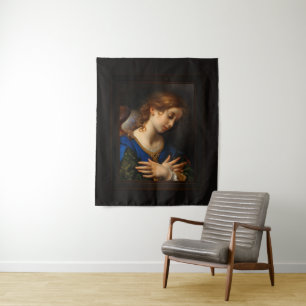 Angel of the Annunciation by Carlo Dolci Tapestry