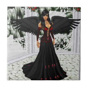 Angel Of The Dark Tile