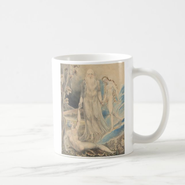 Angel of the Divine Presence Bringing Eve to Adam Coffee Mug (Right)
