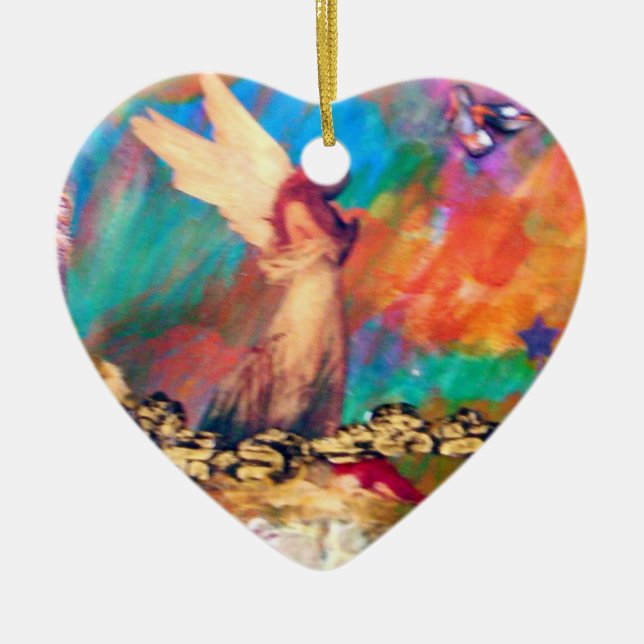 Angel of the Heart Keepsake Ornament (Front)