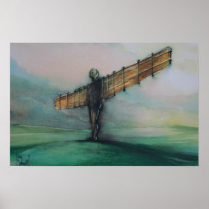 Angel of The North Print