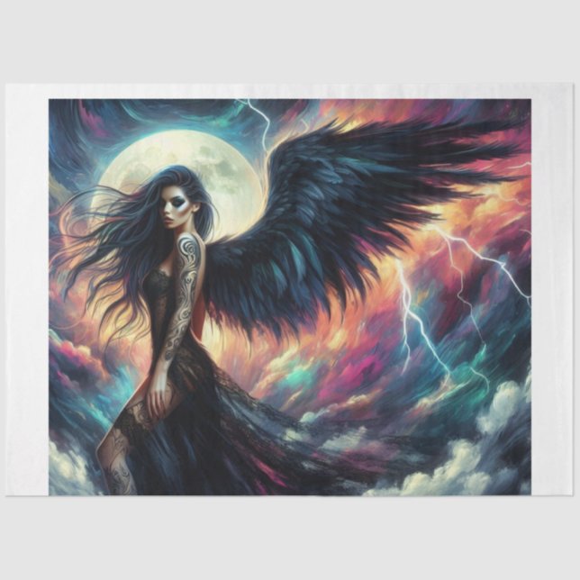 Angel of the Storm Tissue Paper (Front)