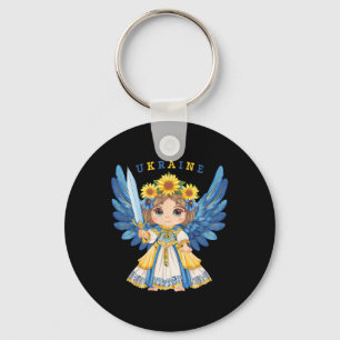 Angel Of Ukraine-ukraine Defender  Key Ring