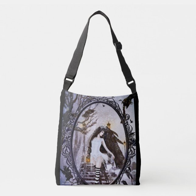Angel of Winter Crossbody Bag (Front)