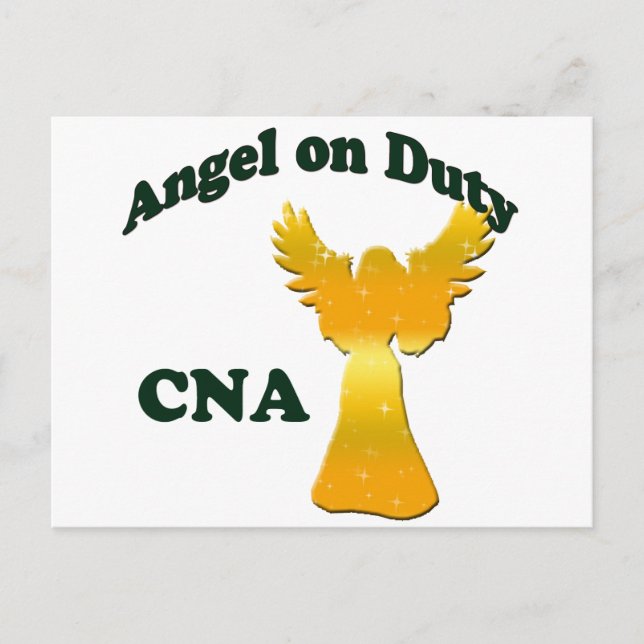 Angel on Duty Postcard (Front)