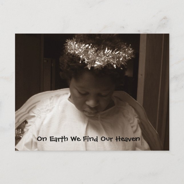 Angel on Earth Postcard (Front)