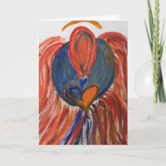 Angel On Earth Thank You Card