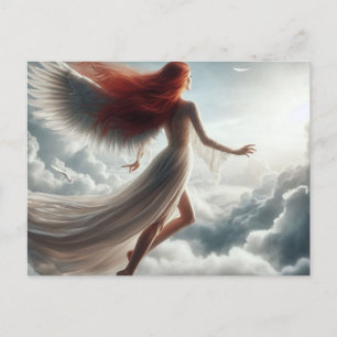 Angel on the way to Heaven Postcard