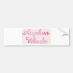 angel_on_wheels bumper sticker
