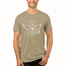 Angel Paw Print with Wings & Halo – Pet Memorial