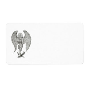 Angel pencil drawing Black and white Design