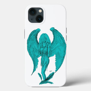 Angel , Pencil Drawing iPhone 13 Case