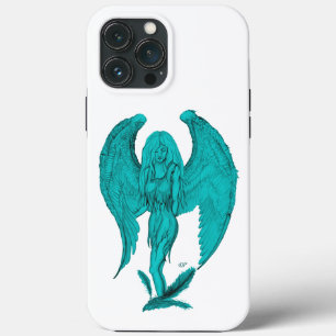 Angel , Pencil Drawing iPhone 13 Pro Max Case