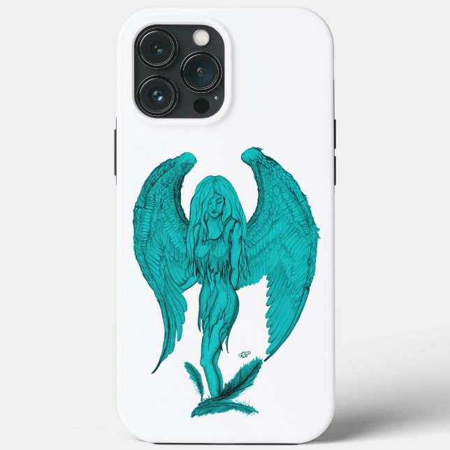 Angel , Pencil Drawing Case-Mate iPhone Case (Back)