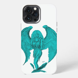 Angel , Pencil Drawing iPhone 13 Pro Max Case