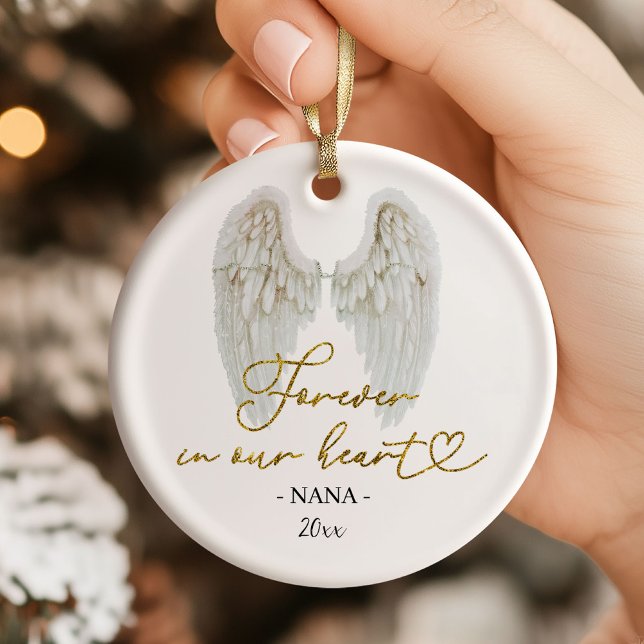 Angel Personalised Memorial Ornament (Creator Uploaded)