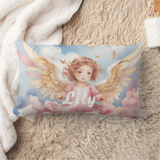 Angel Personalised Pillow for kids or babies