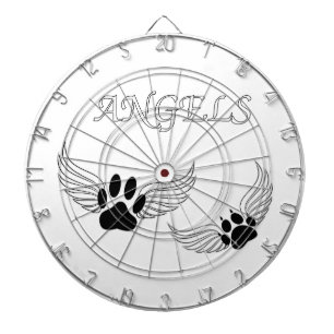 Angel Pet Paws Dartboard