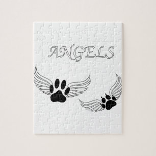 Angel Pet Paws Jigsaw Puzzle