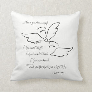 Angel pillow... Angel verse Cushion