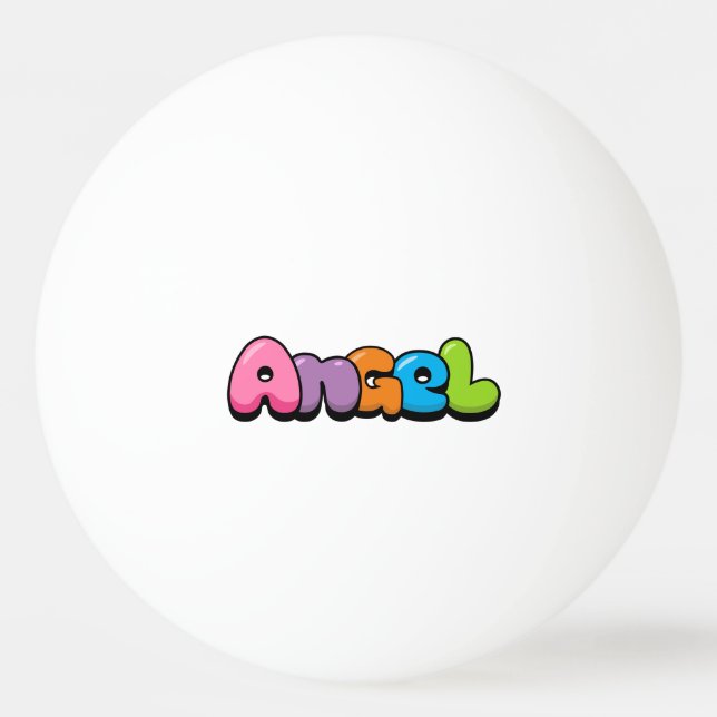 Angel Ping Pong Ball (Front)