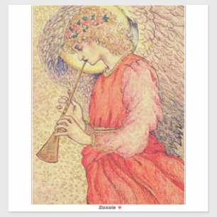 Angel Playing a Flageolet