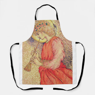 Angel Playing a Flageolet Apron