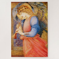 "Angel playing a flageolet" by Edward Burne-Jones
