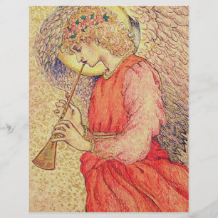 Angel Playing a Flageolet Flyer