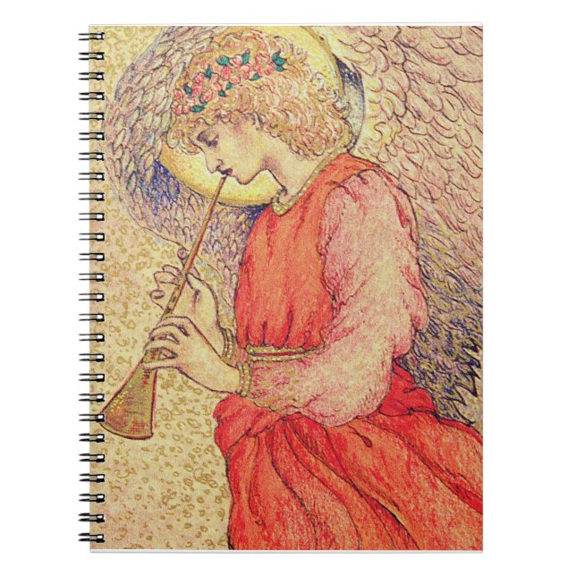 Angel Playing a Flageolet Notebook (Front)