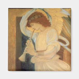 Angel Playing Flageolet By Burne Jones Magnet