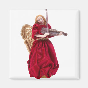Angel Playing Violin Magnet