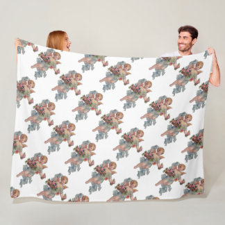 Angel Postcard Fleece Blanket