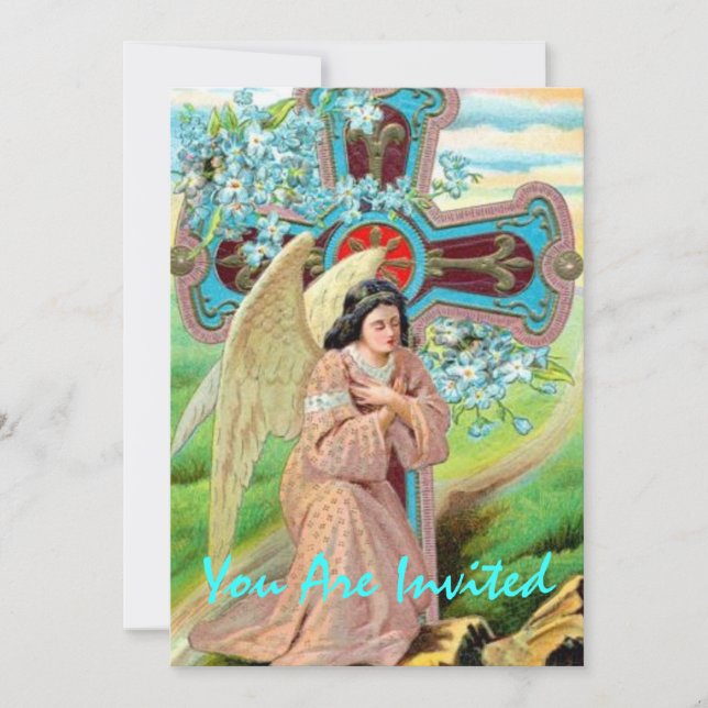 Angel Prayer Invitation (Front)