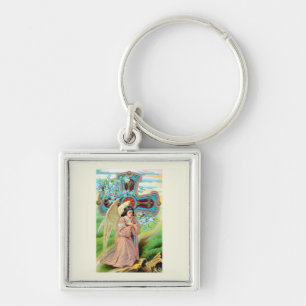 Angel Praying Key Ring