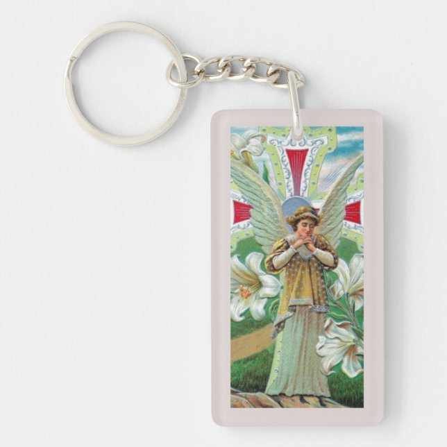 Angel Praying Key Ring (Front)