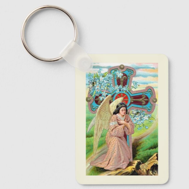 Angel Praying Key Ring (Front)