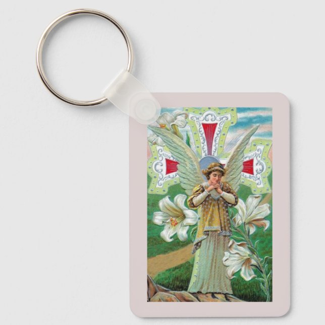 Angel Praying Key Ring (Front)