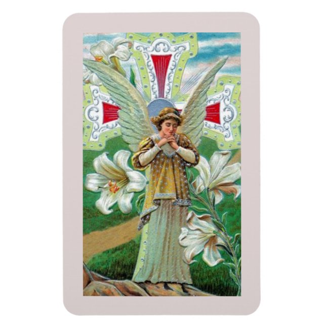 Angel Praying Magnet (Vertical)
