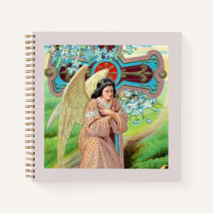 Angel Praying Notebook