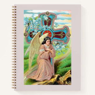 Angel Praying Notebook