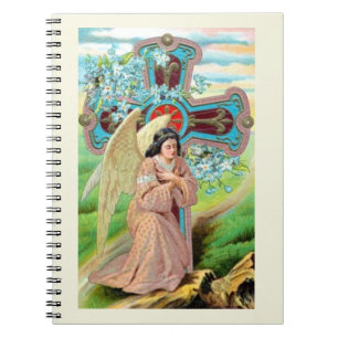 Angel Praying Notebook