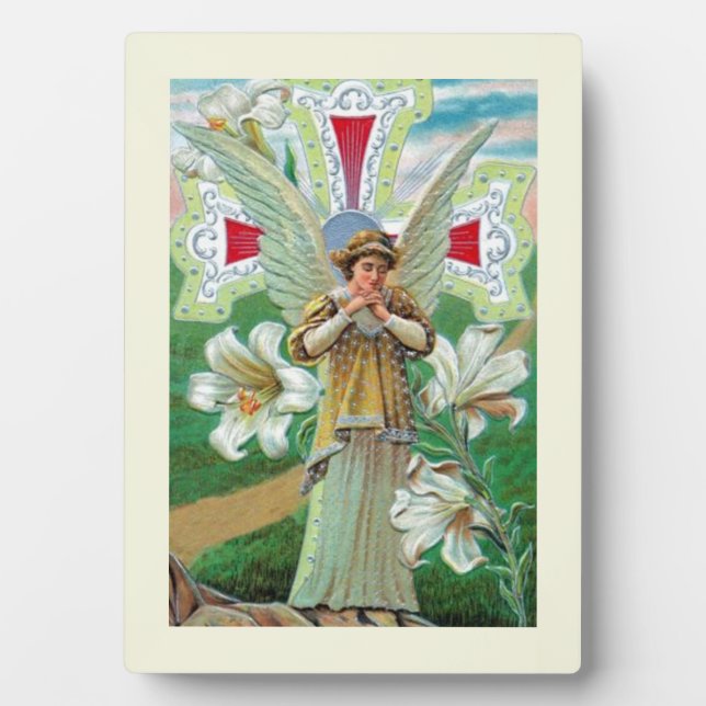 Angel Praying Plaque (Front)