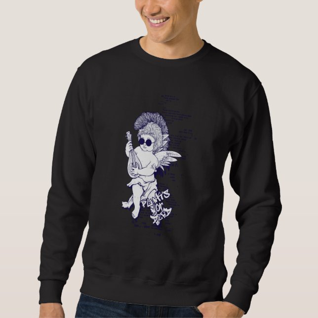 Angel Punk Rocker Sweatshirt (Front)