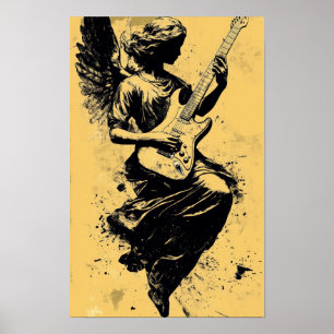 Angel Rockstar Poster