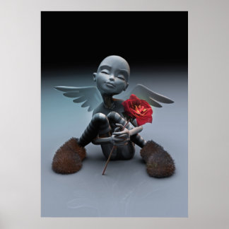 angel&rose poster