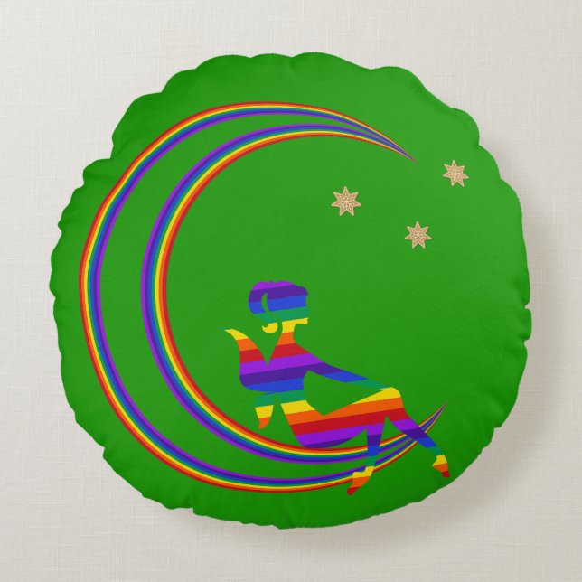 Angel Round Cushion (Front)
