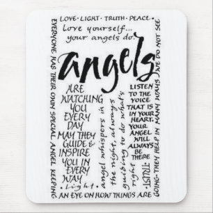 Angel Saying's Mouse Pad