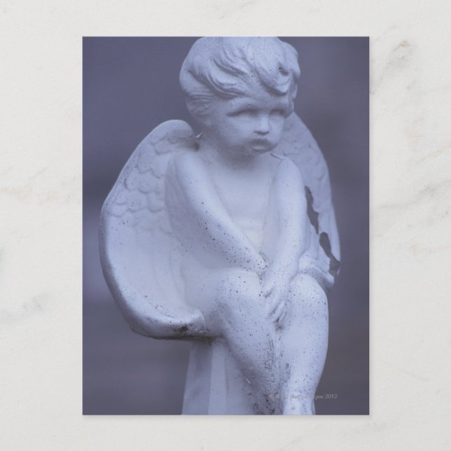 Angel sculpture postcard (Front)